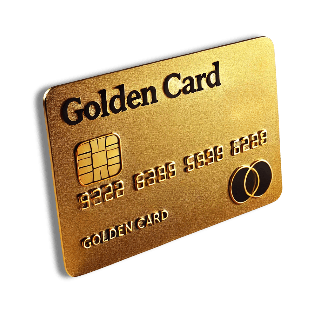 Golden card